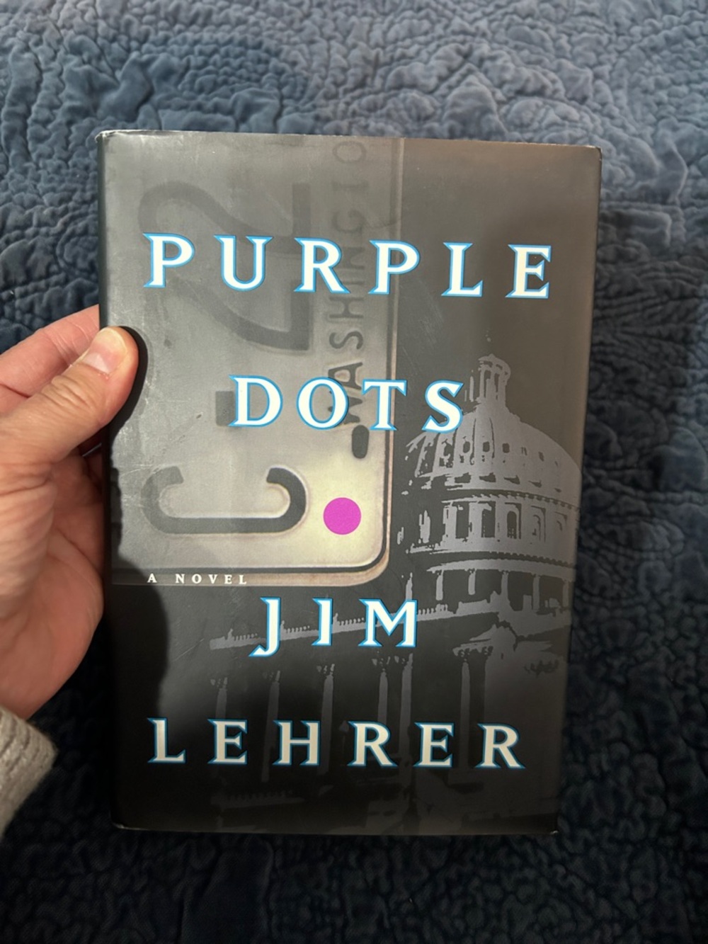 Purple Dots by Jim Lehrer - Hardcover Book - Picture 6 of 6